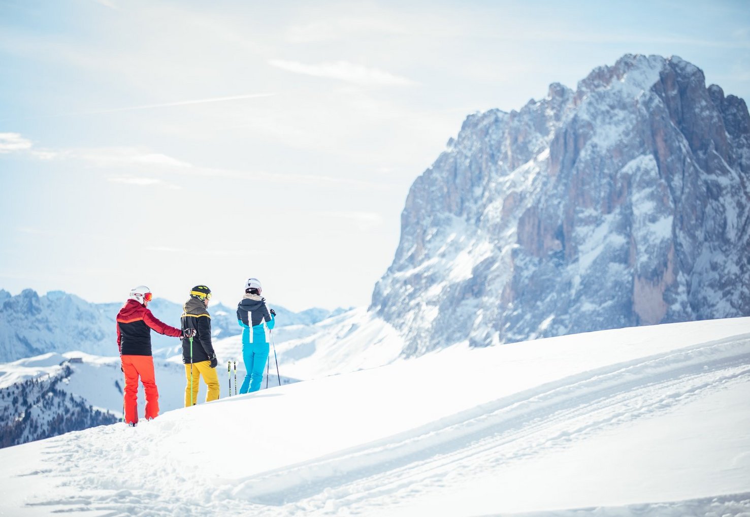 From your hotel bed to the Sellaronda