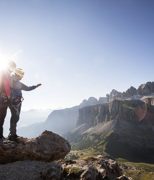 Climbing the Dolomites