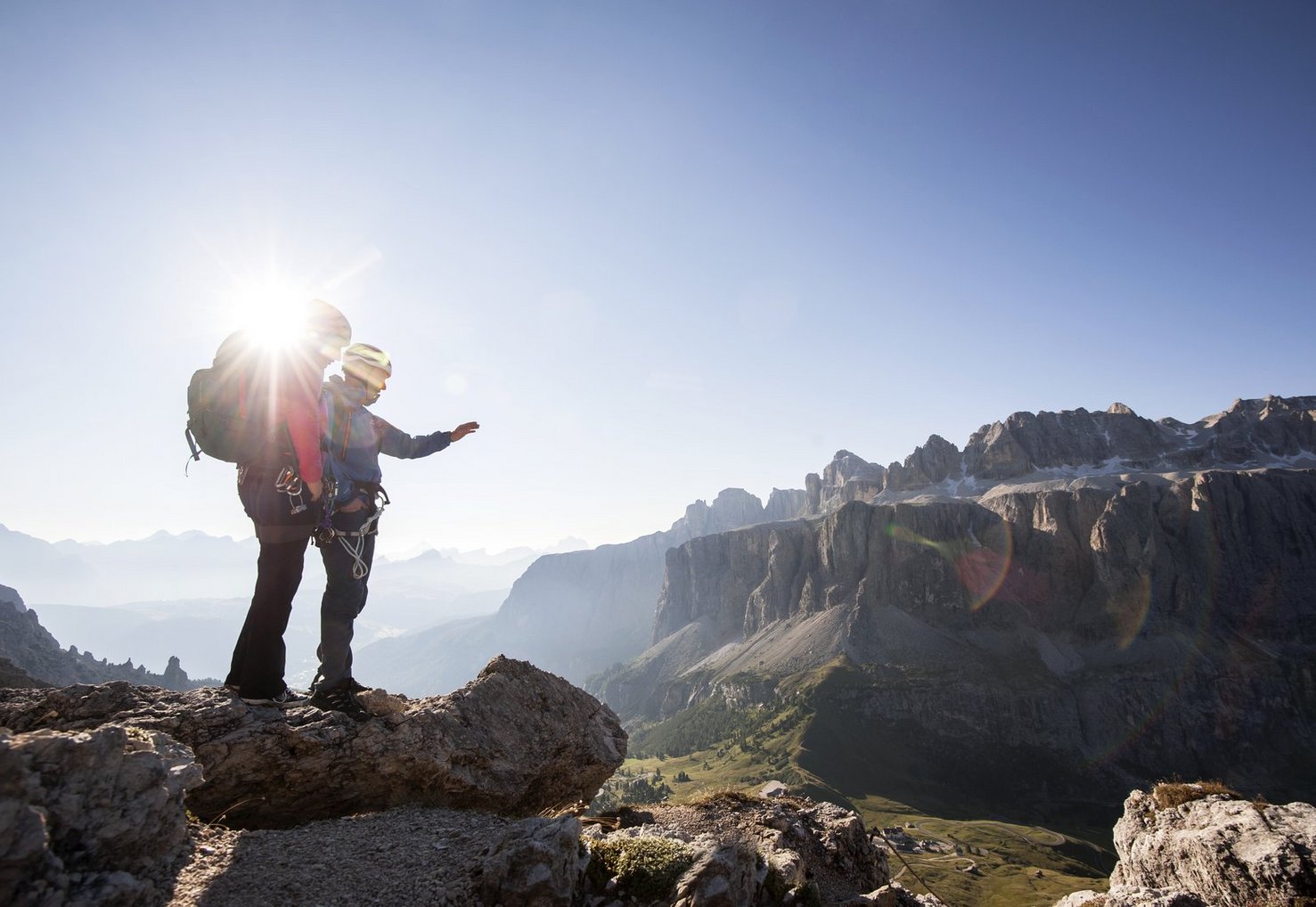Climbing adventures in the Dolomites