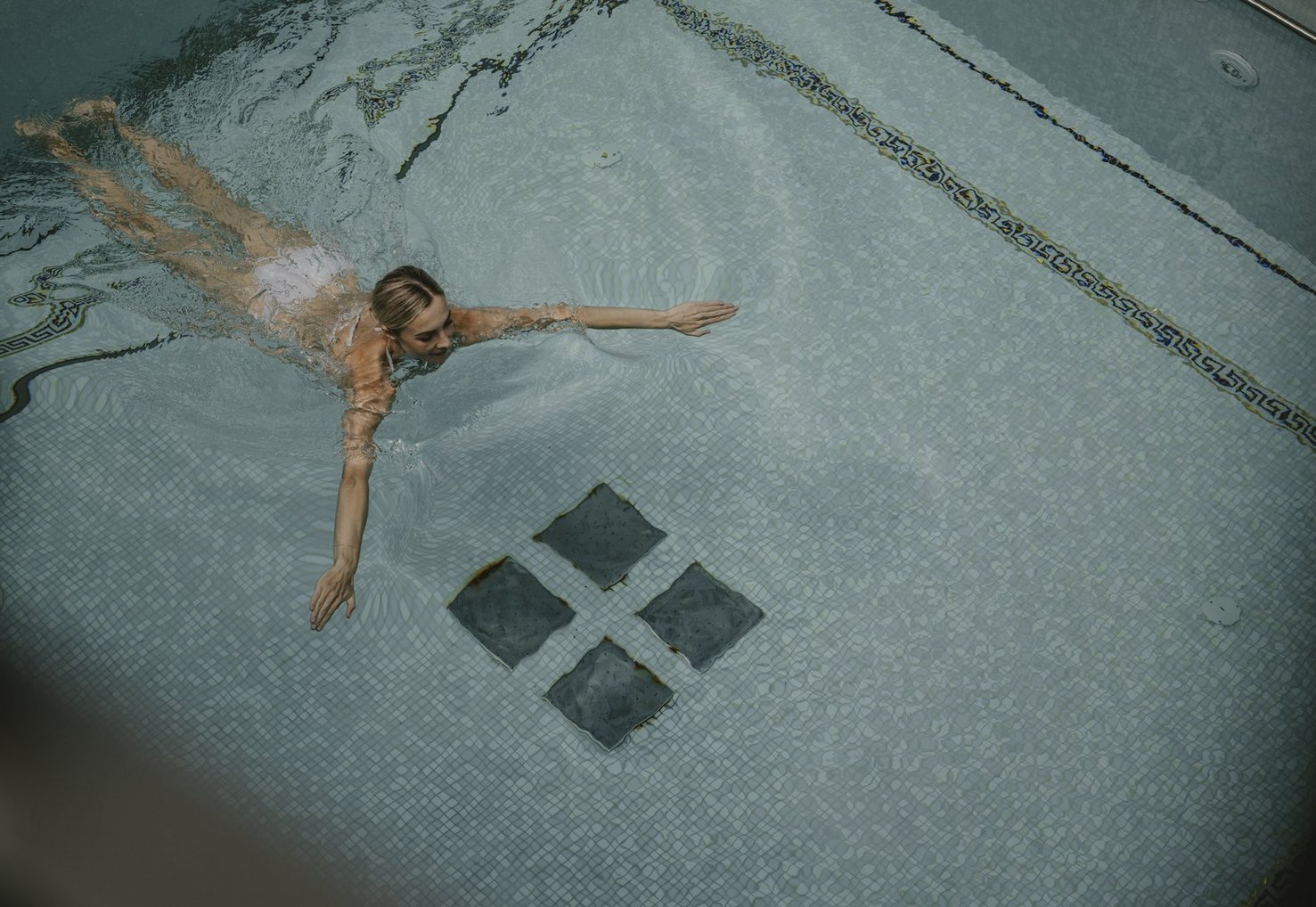 Indoor and outdoor pools